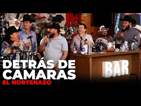 Detrás de cámaras con El Norteñazo.