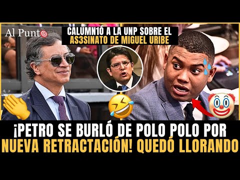 ¡Polo Polo se quedó M4MANDO! MINTIÓ sobre MU3RTE de Miguel Uribe y pasó OTRO OSO ¡Petro SE LE BURLÓ!