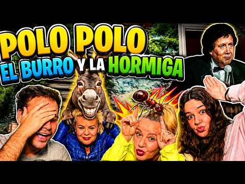FAMILIA ESPAÑOLA REACCIONA A POLO POLO - EL BURRO Y LA HORMIGA **GRAN FINAL**