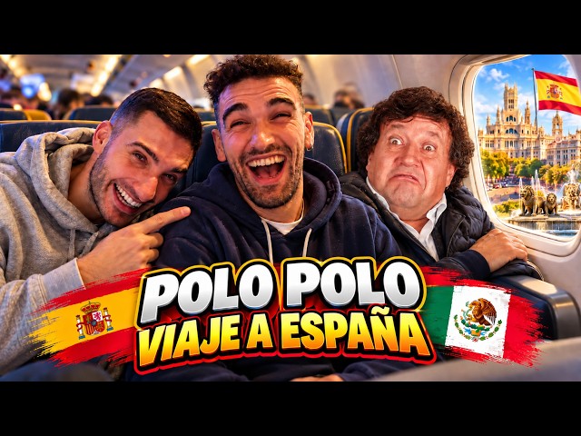 MI AMIGO GALLEGO REACCIONA a POLO POLO VIAJE A ESPAÑA por PRIMERA VEZ! 🇲🇽 "que chingon" 😂