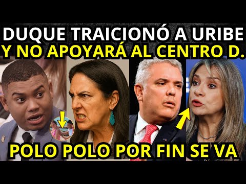 Polo Polo SE VA del Congreso🚨TRAICIONÓ a Cabal y Duque al C. Democrático