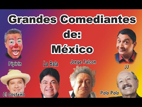 #CHISTES CON JJ, polo polo, Jorge Falcon, La Bala, Pipirin, el costeño, comediantes de México