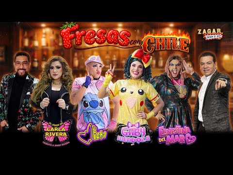 Zagar Desde El Bar con Fresas con Chile, Gaby Mendoza, La Wicha, Ernestina del Mar y Carla Rivera.
