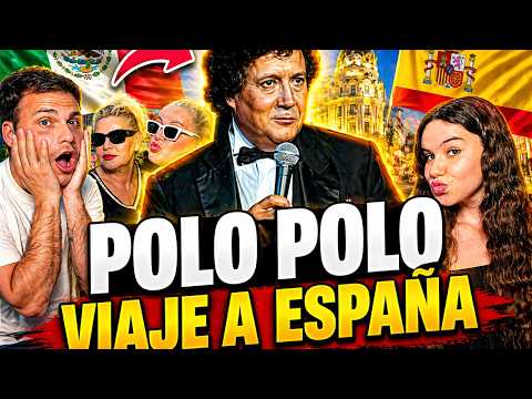 FAMILIA ESPAÑOLA REACCIONA por PRIMERA VEZ A POLO POLO Y NO PUEDE PARAR de REIR - VIAJE A ESPAÑA