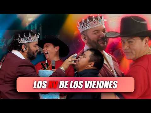 ¡Genaro de QUINCEAÑERA! 👗 XV Años de Los Viejones #Comedia #Humor