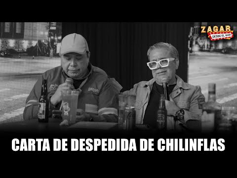 José Luis Zagar - La triste carta de despedida de mi compare Chilinflas 🥺😢😭