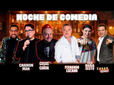 Zagar Desde El Bar con Chairon Man, Cosos Cañón, Fernando Lozano y Tila Maria Sesto. 🎤🤣