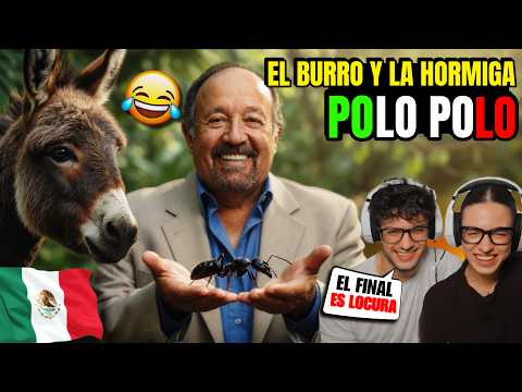 MORIMOS de RISA con EL FINAL del CHISTE EL BURRO Y LA HORMIGA 🇲🇽😂 *HUMOR con POLO POLO*