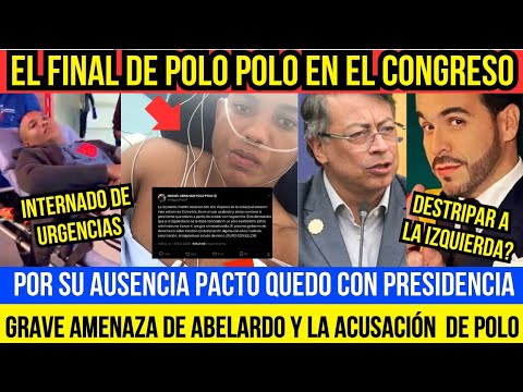 🚨¡POLO POLO FUERA DEL CONGRESO!❌ No podrá aspirar 😱 Abelardo amenaza con "DESTRIP4R" a la izquierd