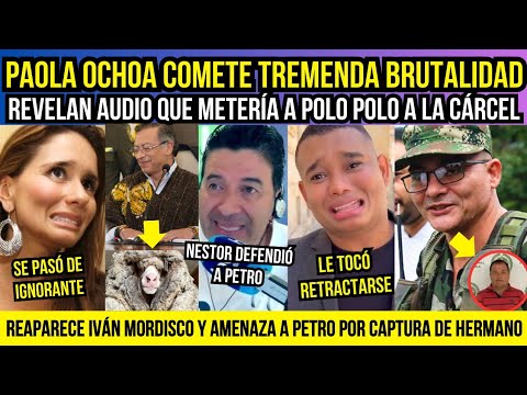POLO POLO A LA CÁRCEL, SE RETRACTO.PERIODISTA CAE CON PETRO, NESTOR LO DEFENDIÓ.MORDISCO AMEN4ZA A P