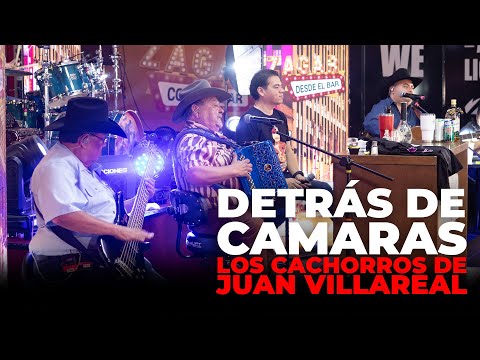 Detrás de cámaras con Los Cachorros de Juan Villareal.