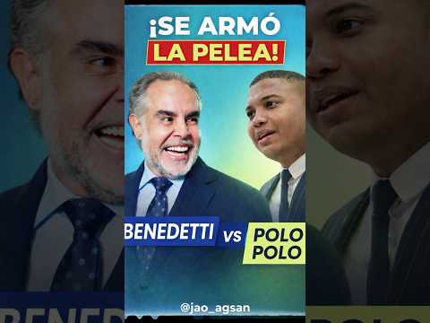 Se le moja la canoa , dijo Benedetti a Polo Polo #polopolo #benedetti #ofensa #congresista #lgbt