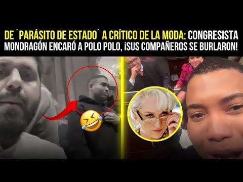 ¡DEL DEBATE AL DESFILE! Mondragón encara a Polo Polo y sus colegas estallan en risas 👀