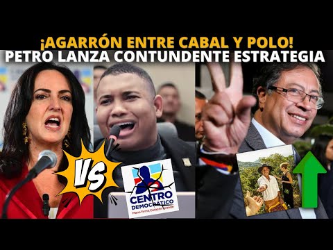 ¡Agarrón entre Cabal y Polo Polo! Uribismo arruinado. Petro lanza estrategia económica poderosa