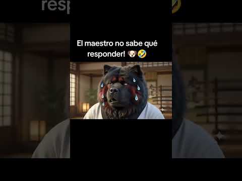 🐶🥋 Maestro Karateka cuenta otro chiste al estilo Polo Polo 😂 | El Universo de Derek #Shorts