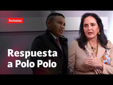 FUERTE respuesta de María Fernanda Cabal a Miguel Polo Polo | Semana noticias