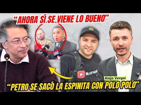 Petro NO SE LA PERDONÓ a Polo Polo y OJO NOS FUIMOS CON TODA con @AlejoVergel  -Mr. Carvajalino