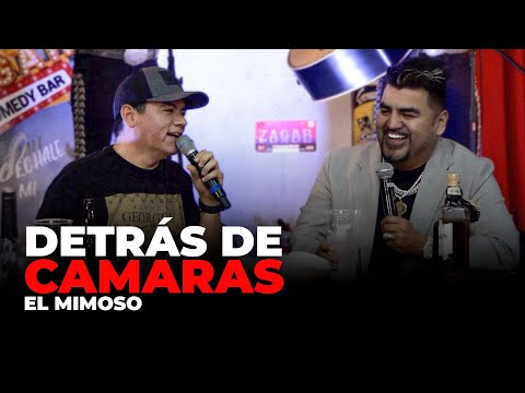 Detrás de cámaras con El Mimoso.