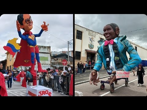 Las Carrozas del Carnaval de Negros y Blancos de Pasto, ofendieron a Vicky y a Polo Polo