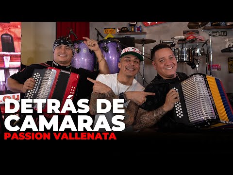 Detrás de cámaras con Passion Vallenata.