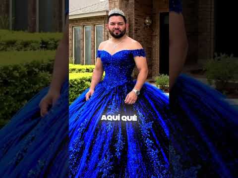 Mi compare se ve bien con su vestido de xv años ✨🎂